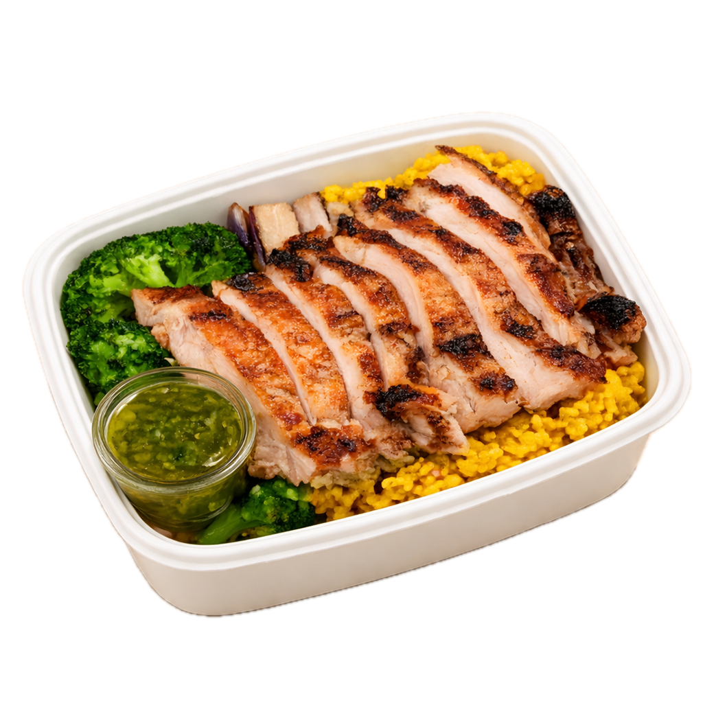 Lemongrass Chicken Plate | Power Plates | 1 pax