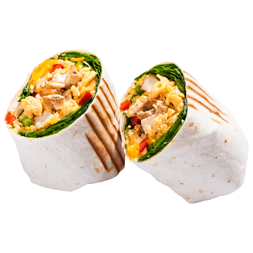 Roasted Chicken Wrap