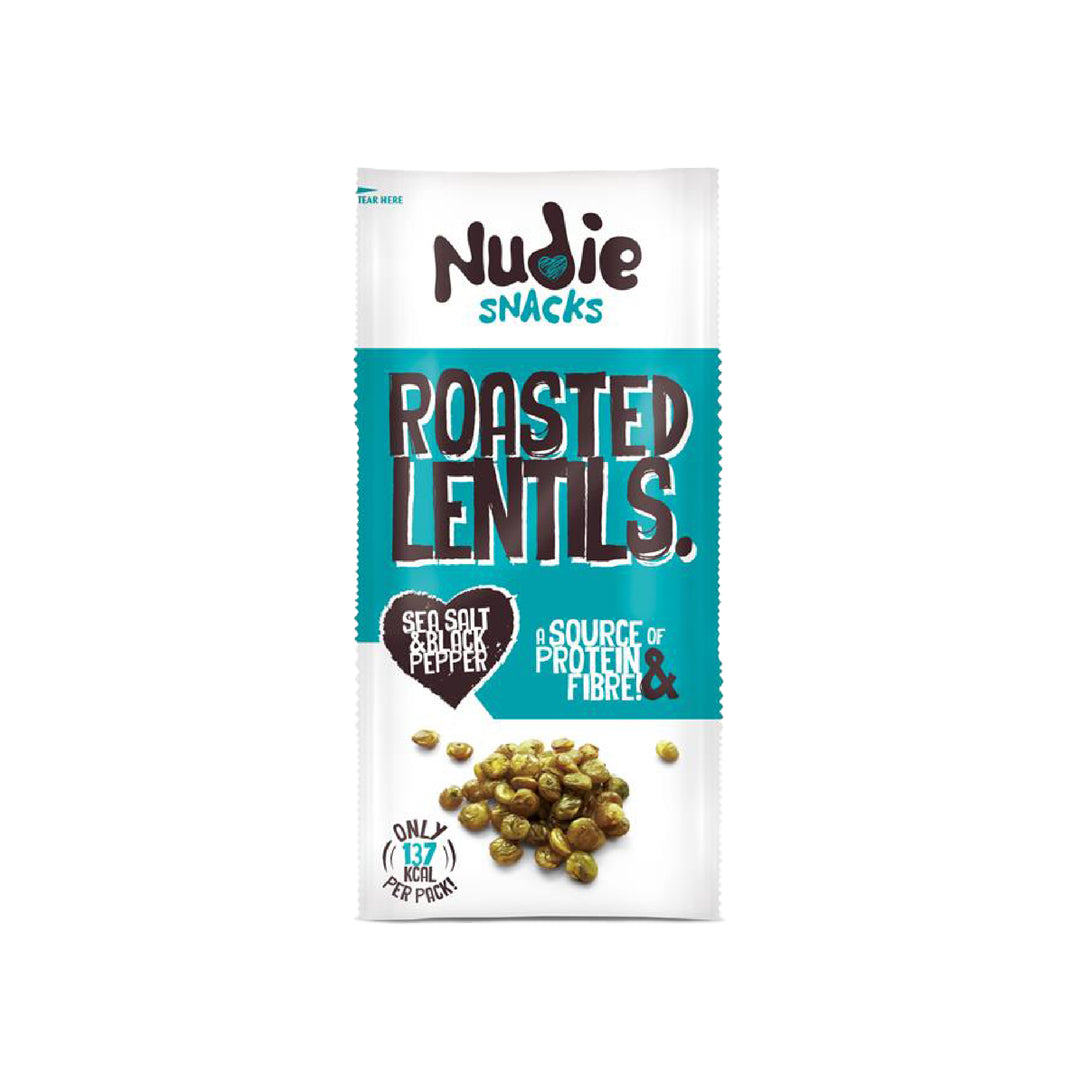 Nudie 烤扁豆海鹽和黑胡椒 | 1包