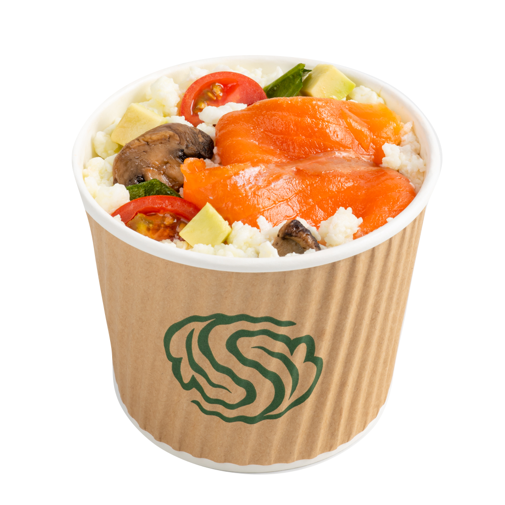 Smoked Salmon Egg Pot
