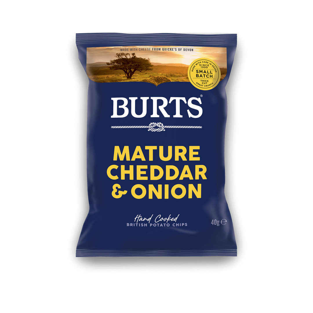 Burts Mature Cheddar & Onion | 1 packet