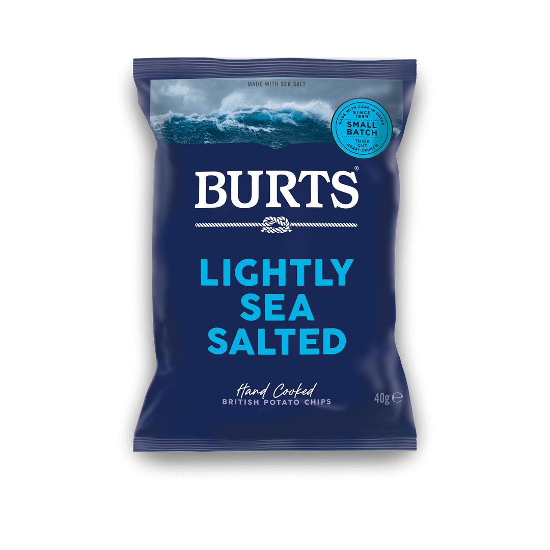 Burts Lightly Sea Salted | 1 packet