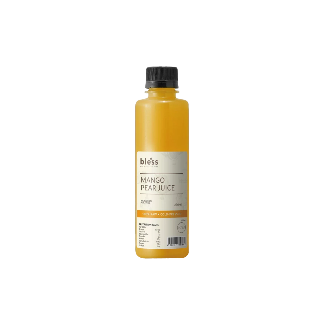Mango Pear Juice | Cold Pressed Juice